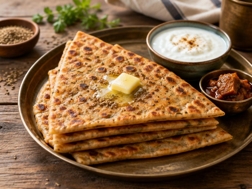 Ajwain Paratha